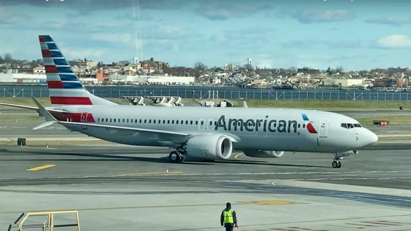 American Airlines Boeing 737 Mas